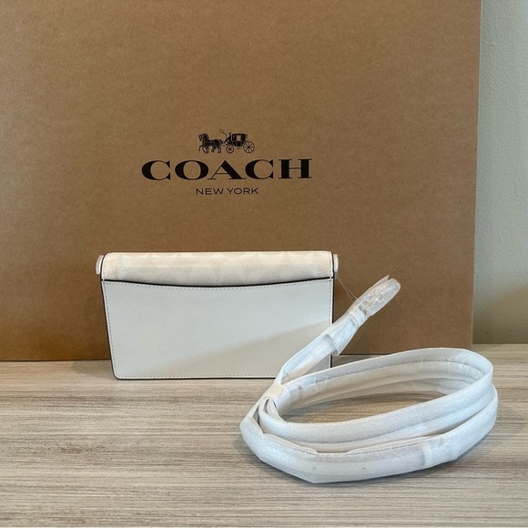 Coach Anna Foldover Clutch/Crossbody - Picture 2 of 6